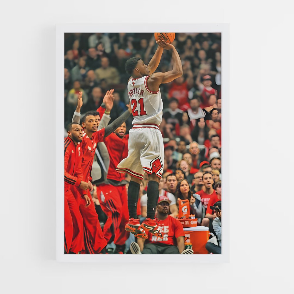 Poster Jimmy butler excellence – affiche Basketball (vue 3)